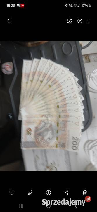 200 Seria 15 Banknotów kolei ET Strzelin