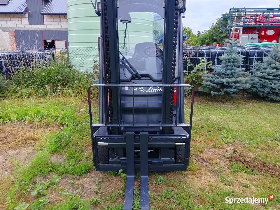 Wózek widłowy Linde h16 gaz Łopiennik Górny