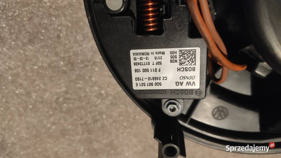 Wentylator wnętrza seat skoda vw audi Piła