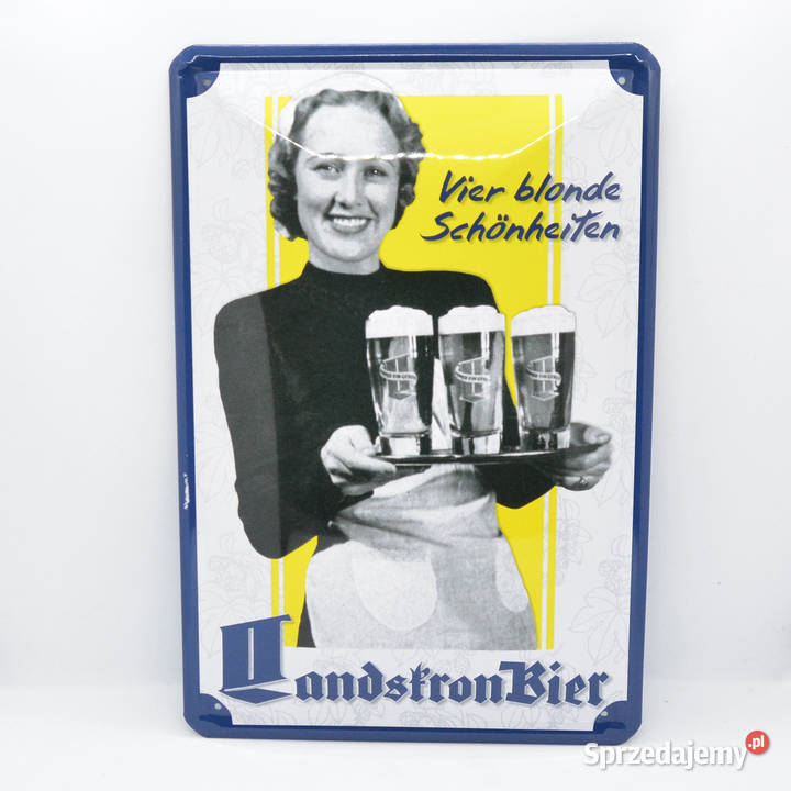 Tablica reklamowa LandskronBier Niemcy lata 90 Warszawa sprzedam