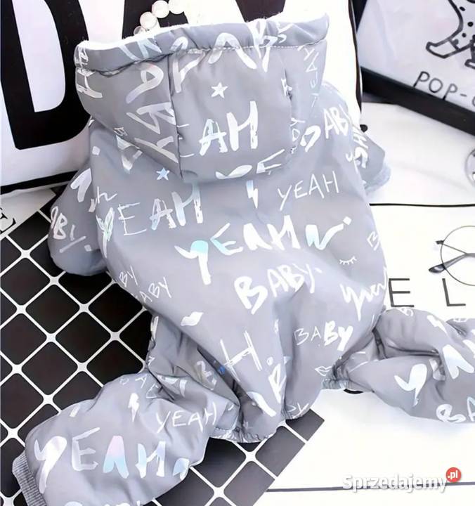 Ocieplana odblaskowa kurteczka małego pieska S Bełchatów sprzedam