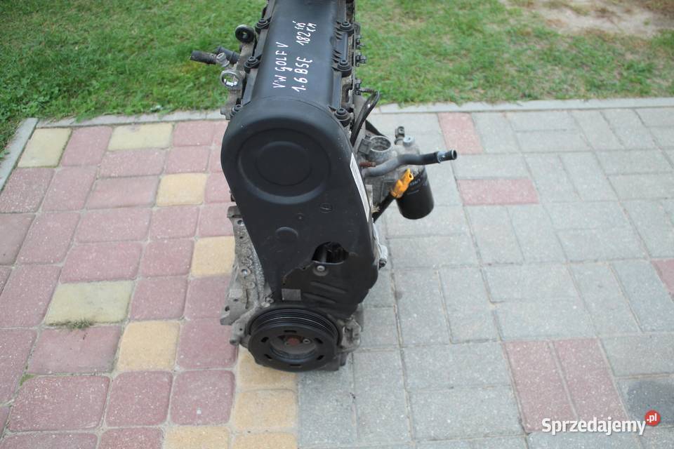 SILNIK BSE VW GOLF V 16 MPI osobowe wielkopolskie
