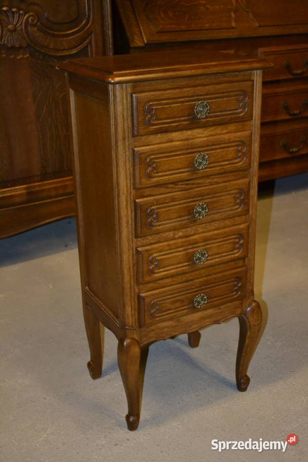 komoda szyfonierka ludwikowska dąb 2 Będzin