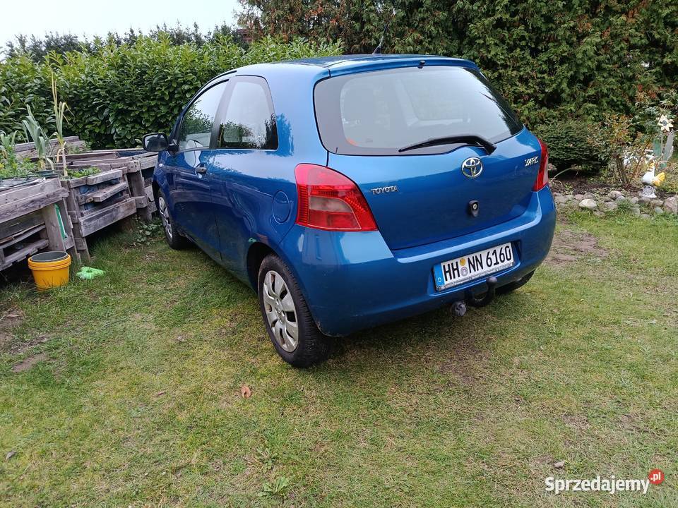 Toyota Yaris 13 benzyna 2008 z Niemiec Nowogard sprzedam