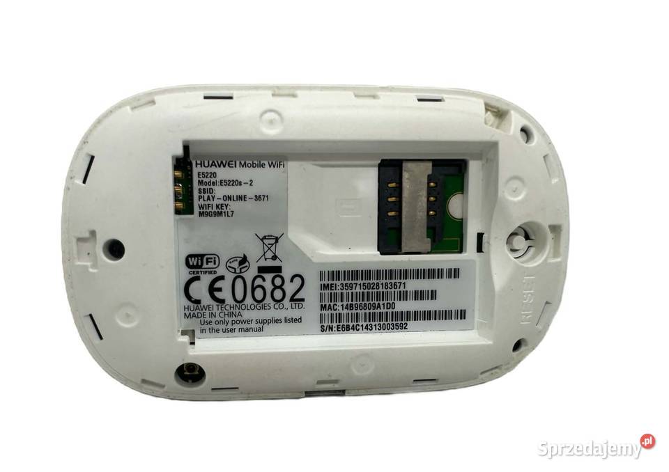 Modem Router Mobilny HUAWEI Mobile WIFI E5220 Elbląg