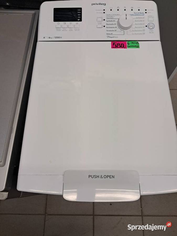 PRALKA GÓRY ŁADOWANA PRIVILEG 60cm Wrocław