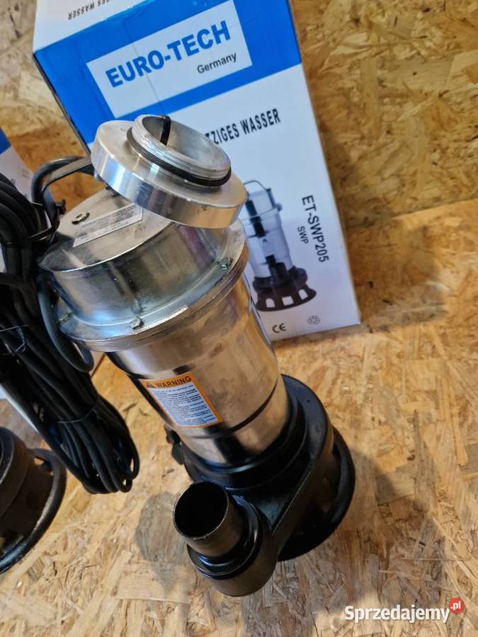 Pompa zatapialna Euro tech 3100W bez pływaka