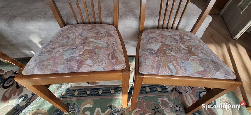 Krzesła holenderskie w stylu Art Deco 2 4 Krzesła Piastów