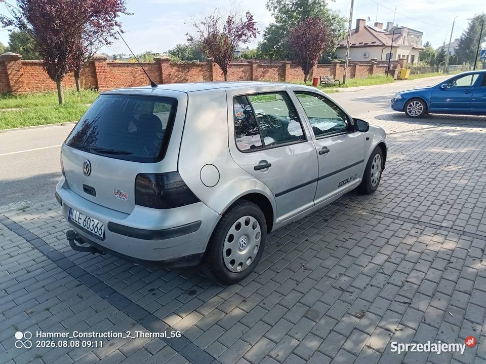 VW Golf 4 1 4 16v Benz 5 drzwi techniczne lubelskie Włodawa