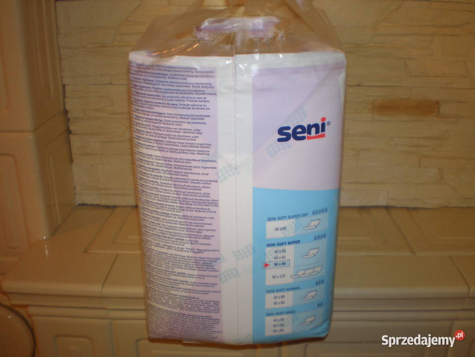 Sprzedam podkłady higieniczne Semi 90 x 60 xm Nowy Żmigród