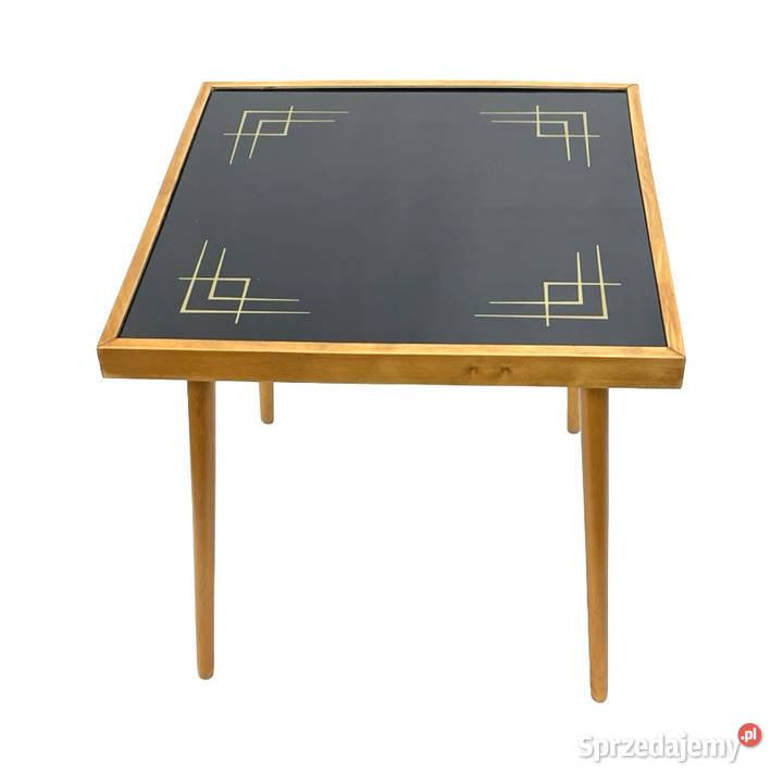 Stolik kawowy Alfred Busch Niemcy lata 60 szkło Warszawa sprzedam