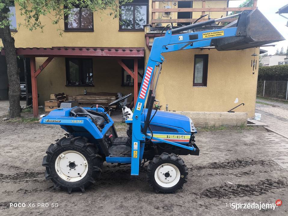 Traktorek 4x4 iseki z turem nowe opony Czersk sprzedam