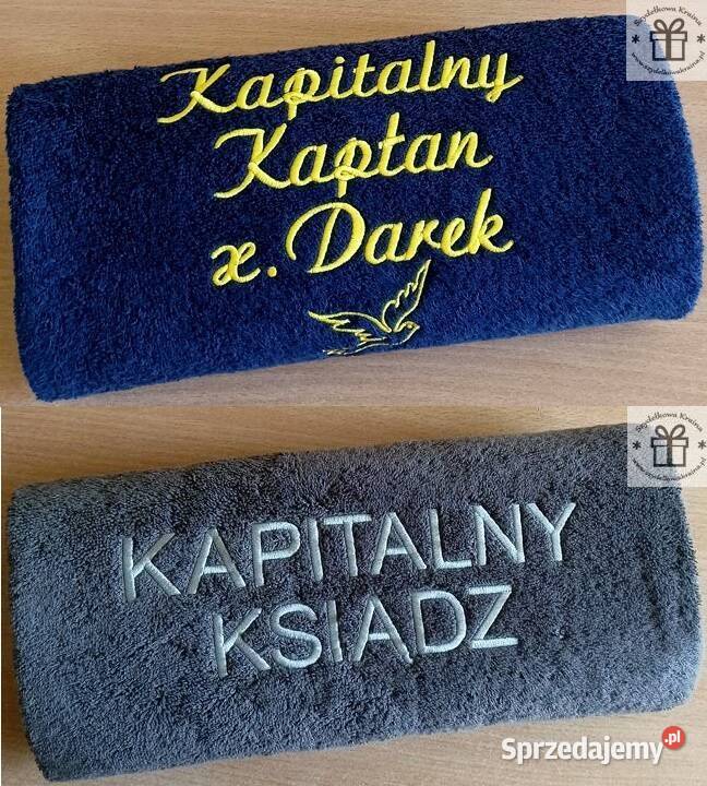 Prezent KSIĘDZA podziękowanie urodziny RĘCZNIK z Toruń sprzedam