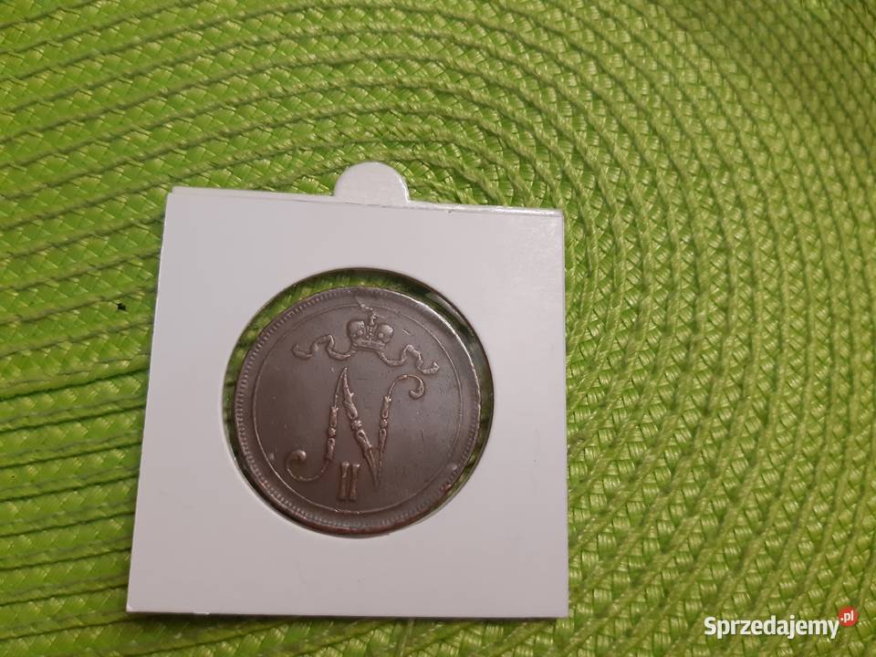 moneta Finlandii okres okupacji rosyjskiej z podlaskie Łomża sprzedam