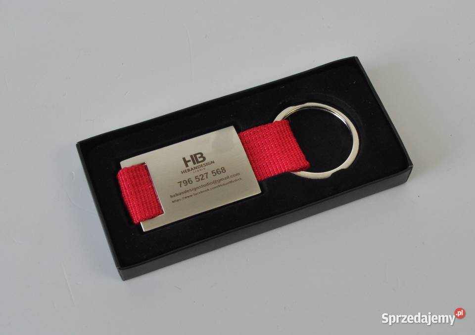 Brelok metalowy jednostronny grawer 50 Motoryzacja Leżajsk