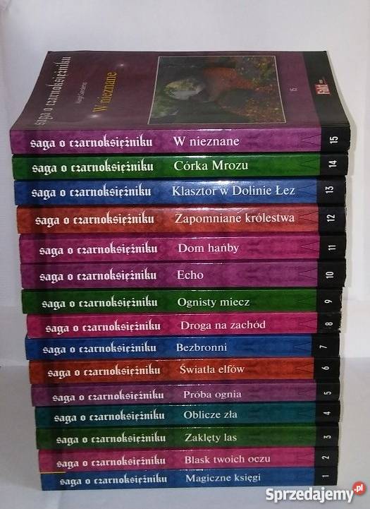 SAGA O CZARNOKSIĘŻNIKU T 05 PRÓBA OGNIA Proza i poezja Toruń sprzedam