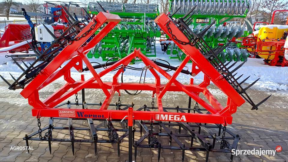 Brona zębowa ciężka MEGA P4 WOPROL 56m ząb PH20 Wola Różaniecka