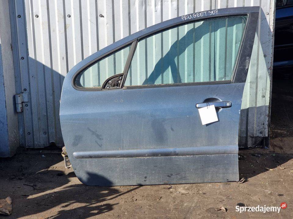 DRZWI LEWE PRZÓD PEUGEOT 307 EZW osobowe Lipno