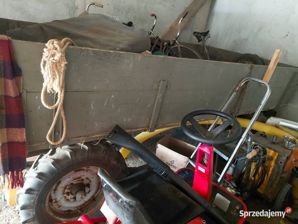 Przyczepka drewniana nieuszkodzony Olszówka