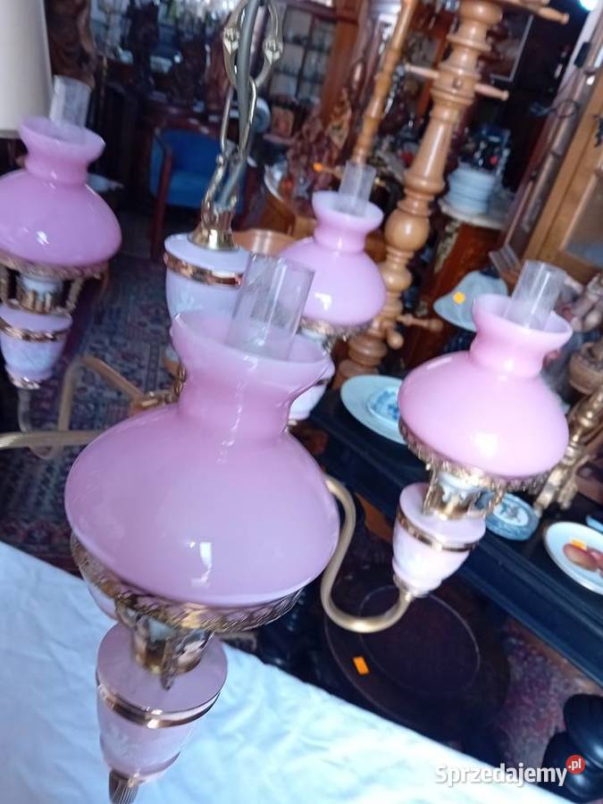 Żyrandol mosiężny Tarnogród