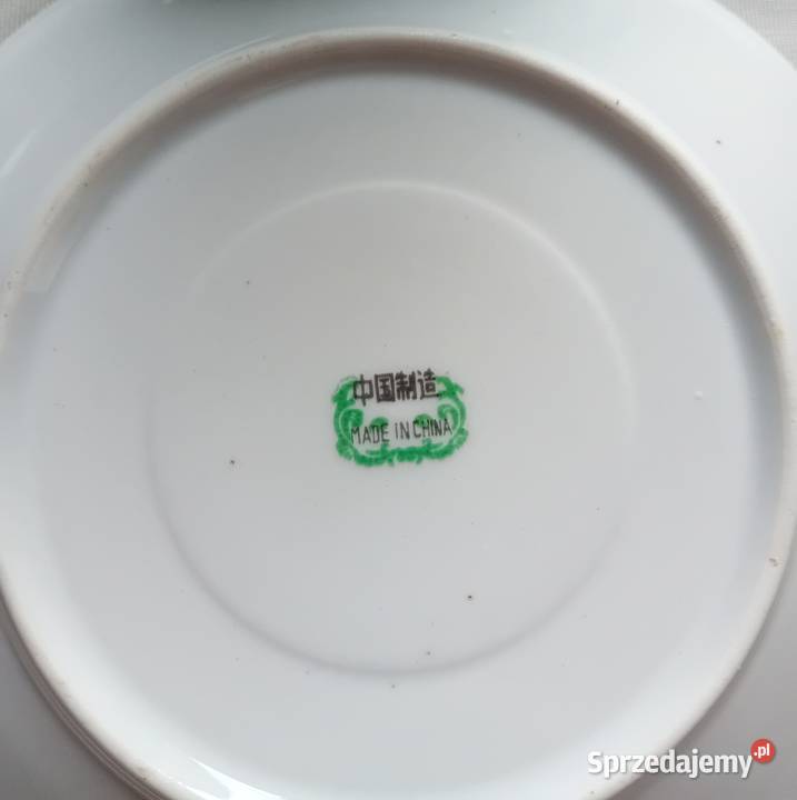 Filiżanka duo porcelana chińska lata 60e70e XX w wielkopolskie