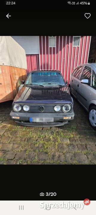 Vw golf 2 fire and ice