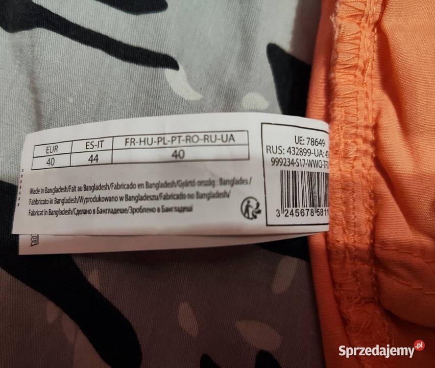 Koralowe szorty INEXTENSO L40 Piaseczno sprzedam