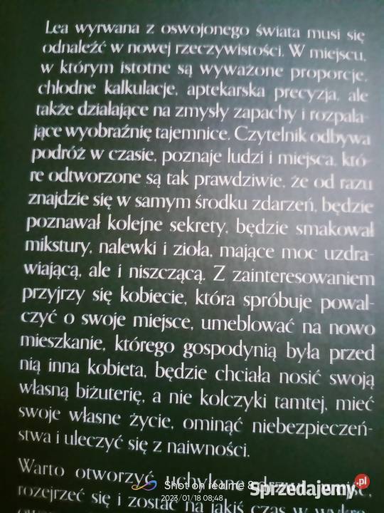 Piołun na zamówienie Trojanowska książki Warszawa