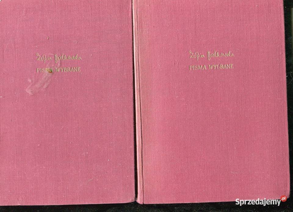 Pisma wybrane Nałkowska Rok wydania 1956