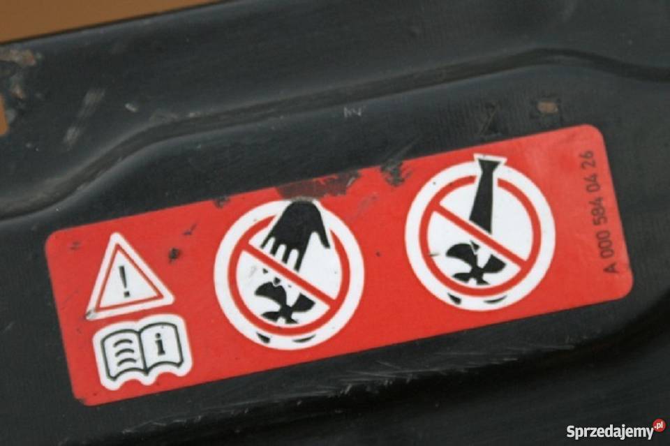 MERCEDES C KLASA W 203 PAS PRZEDNI WZMOCNIENIE