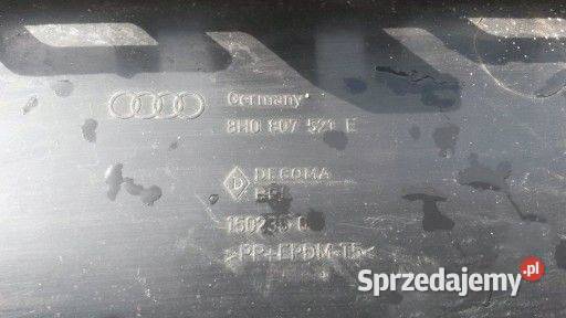 Dyfuzor Audi A4 B7 kabrio 8H0807521E WYSYŁKA Zderzaki wielkopolskie Międzychód