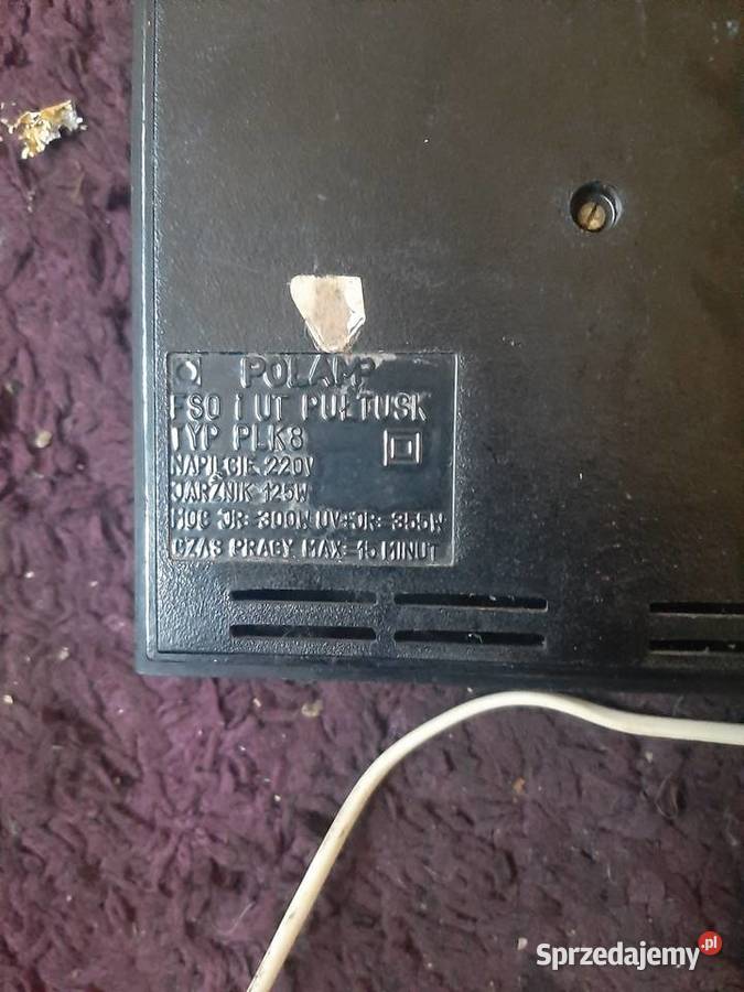 Lampa kwarcowa z PRL sprzedam