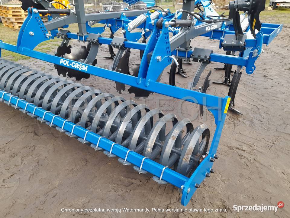 Agregat do uprawy bezorkowej szerokość 3 metry Ełk sprzedam