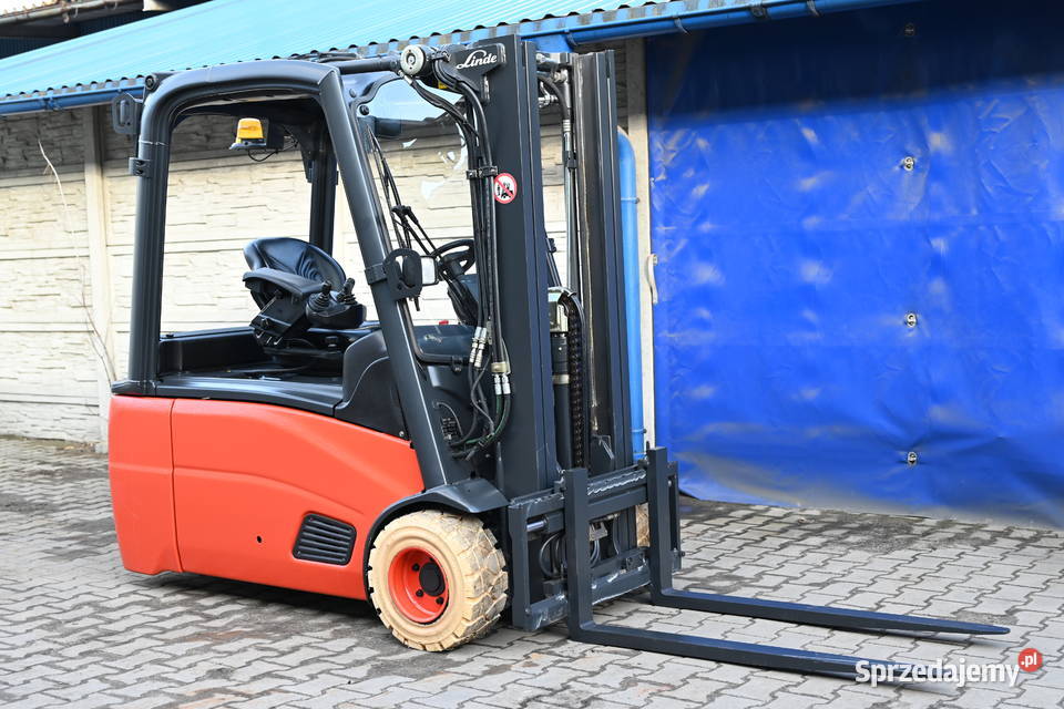 Wózek widłowy Linde E16 L Triplex 410 2013 6736 śląskie Częstochowa sprzedam