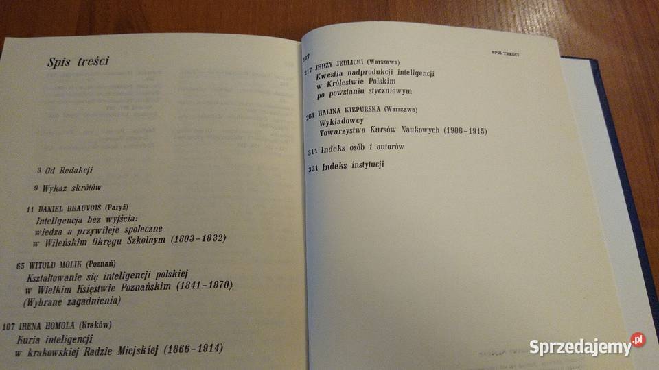 Inteligencja polska pod zaborami studia Ryszarda historia, archeologia Gdańsk