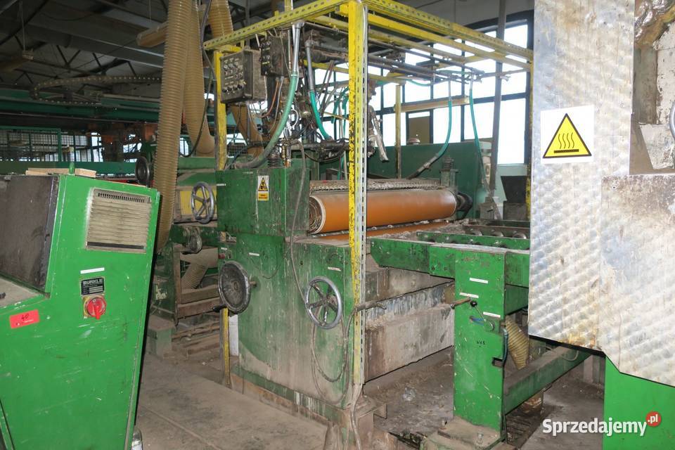 Linia do oklejania płyt BURKLE Bartoszyce