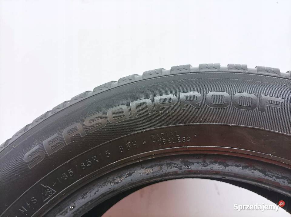 2x OPONA CAŁOROCZNA NOKIAN SEASONPROOF 18565R15 sprzedam