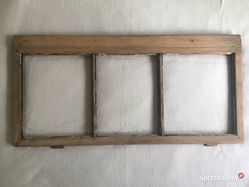 Antyk stara rama ramka drewniana