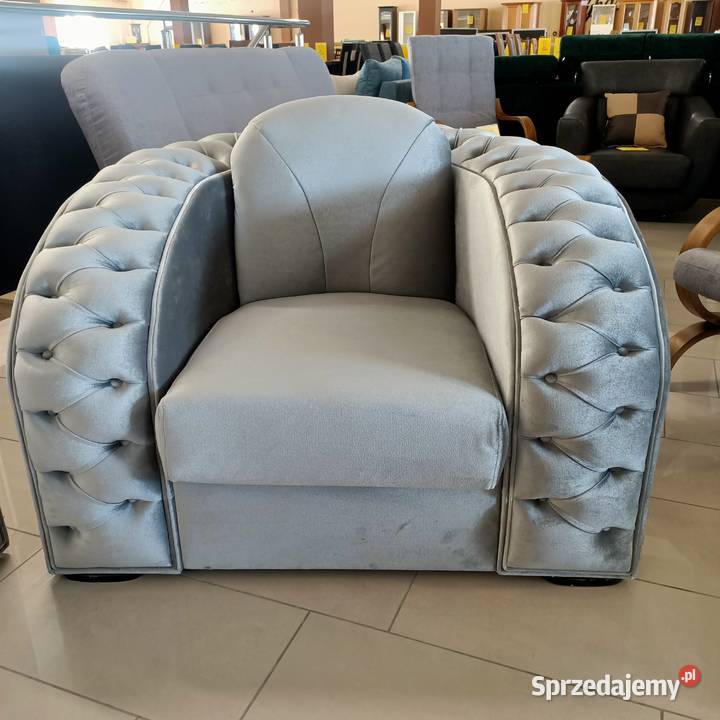 Zestaw Chesterfield 21 Tkanina Wyprzedaż Myszków