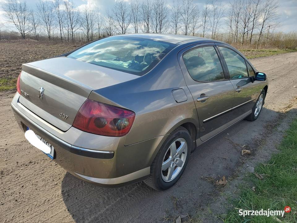 Peugeot 407 16 hdi 2006 110KM Sierpc
