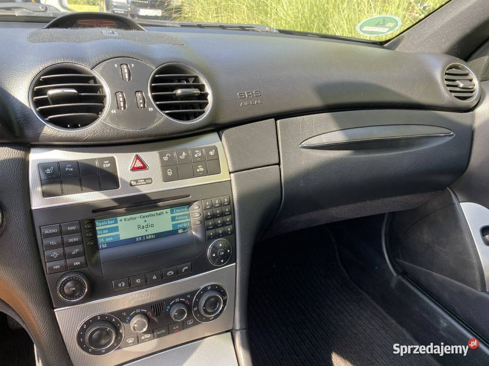 Mercedes CLK 200 zadbana 100 oryginalny przebieg czujnik parkowania Poznań