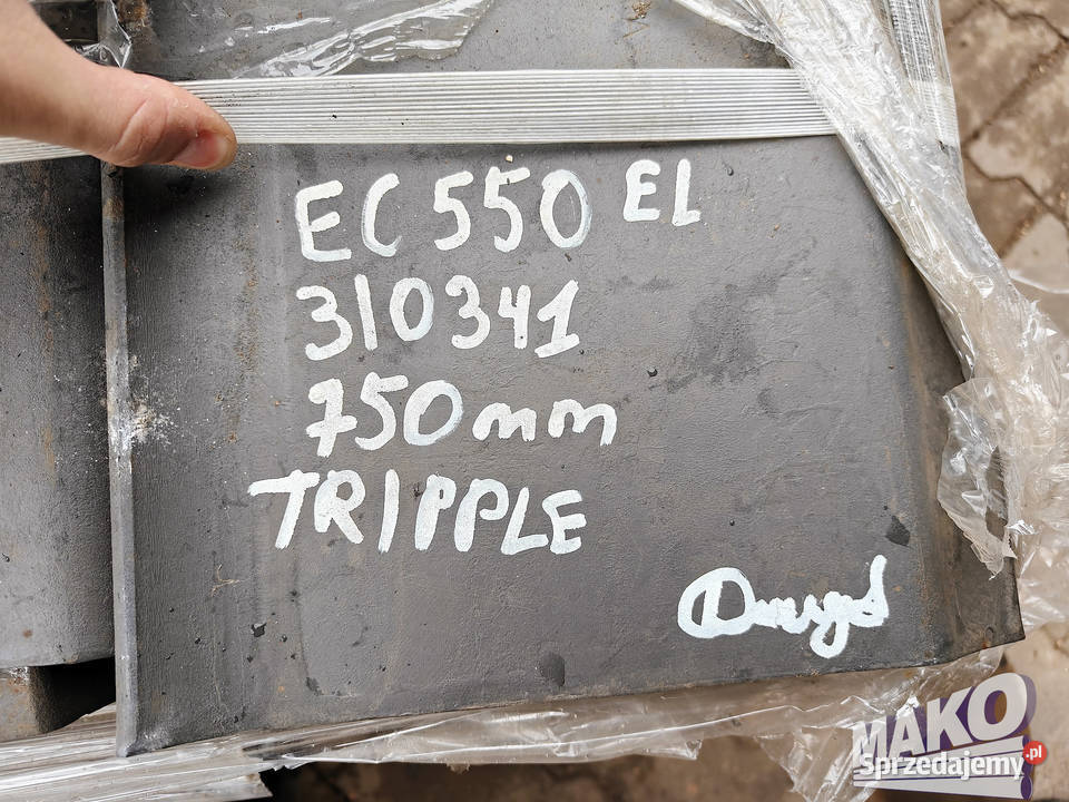 NOWE klepki płyty gąsienic Volvo 75 750mm Volvo Ostrowiec Świętokrzyski