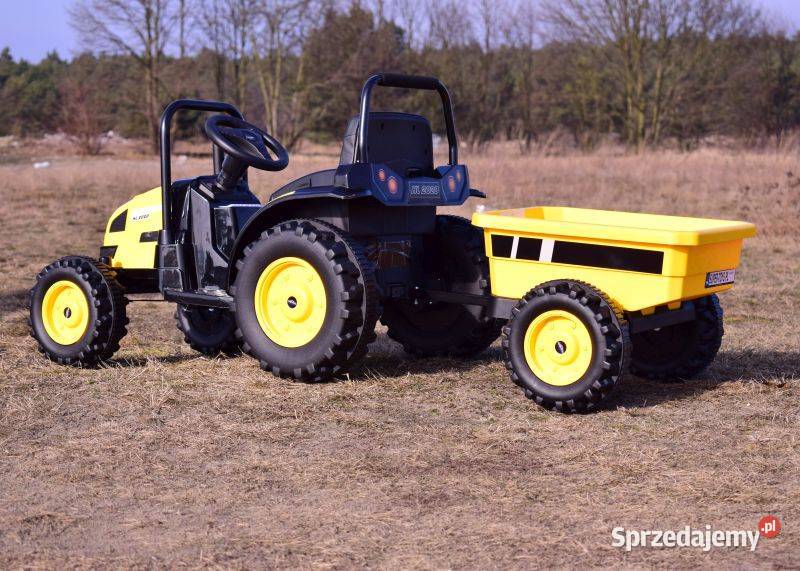 Autko MEGA TRAKTOR Z PRZYCZEPĄ na akumulator śląskie Myszków