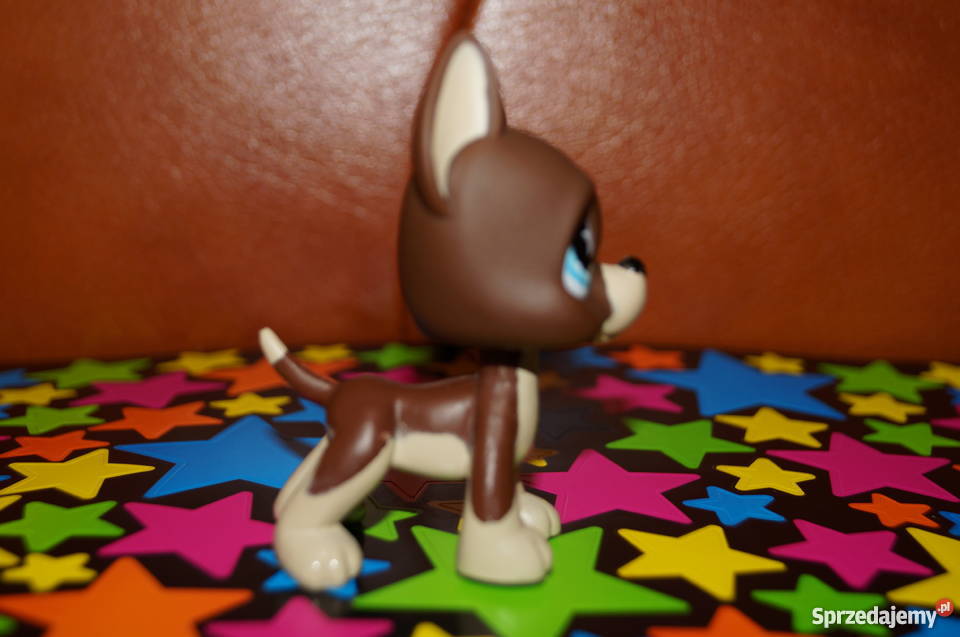 LPS DOG niemiecki UNIKAT 817 Littlest Pet Shop Hasbro
