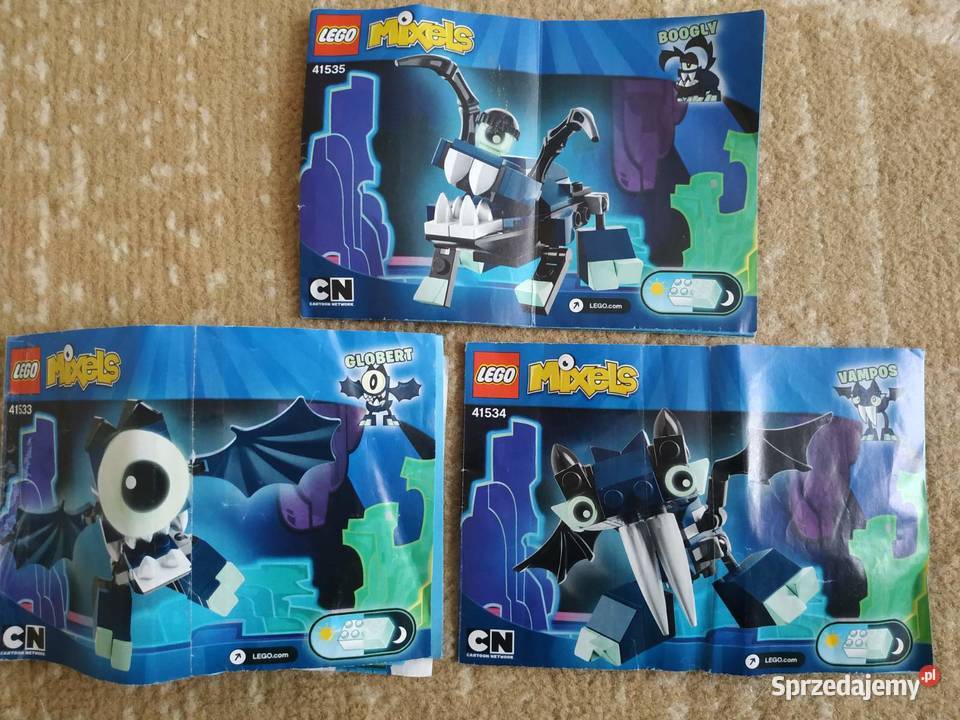 Klocki Lego Mixels 41533 41534 41535 3kpl 6 lat+ Rzeszów