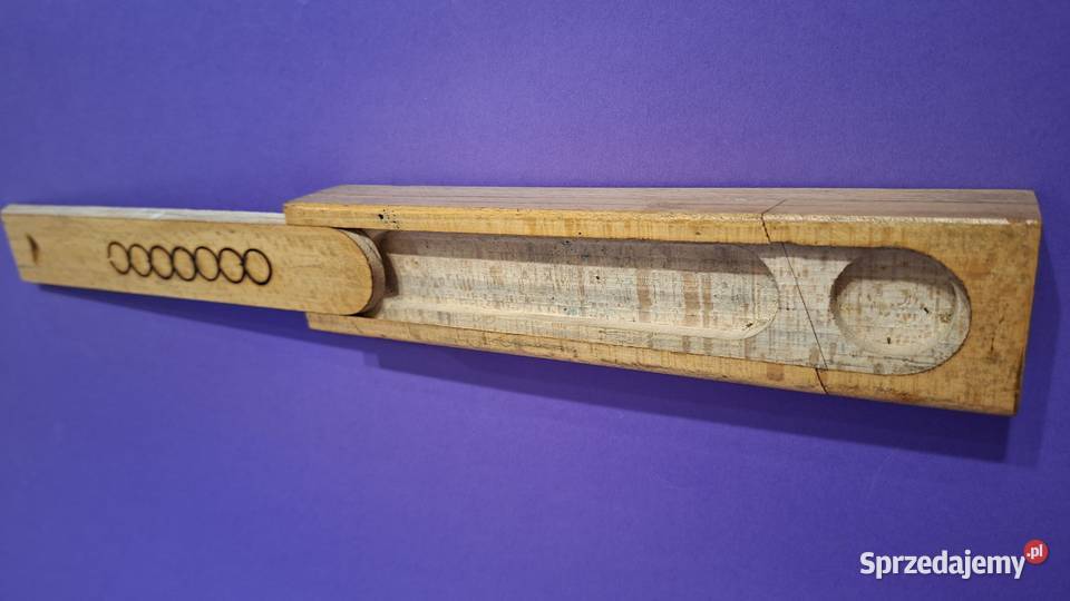 PIÓRNIK DREWNIANY rozkładany vintage PRL używany Kraków