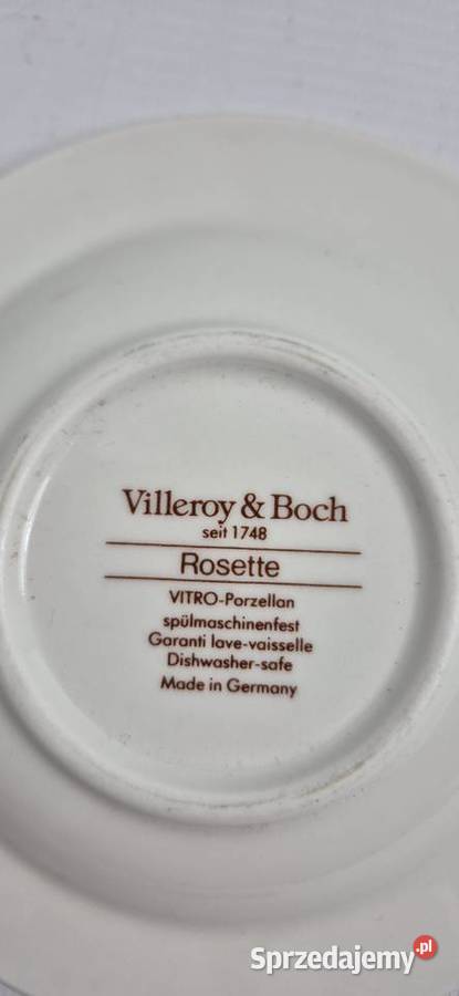 Villeroy Boch Rosette Elegancka Popielniczka Biłgoraj