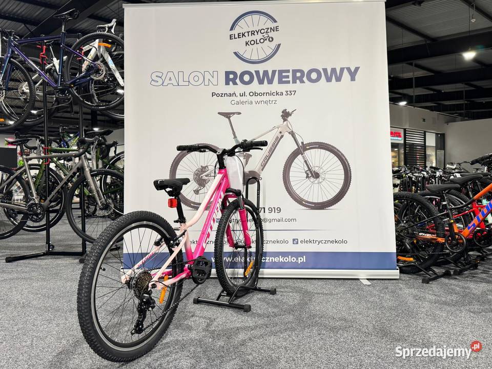 Rower MTB Junior STORM Queen 24 2VBR Raty 0 wielkopolskie Poznań