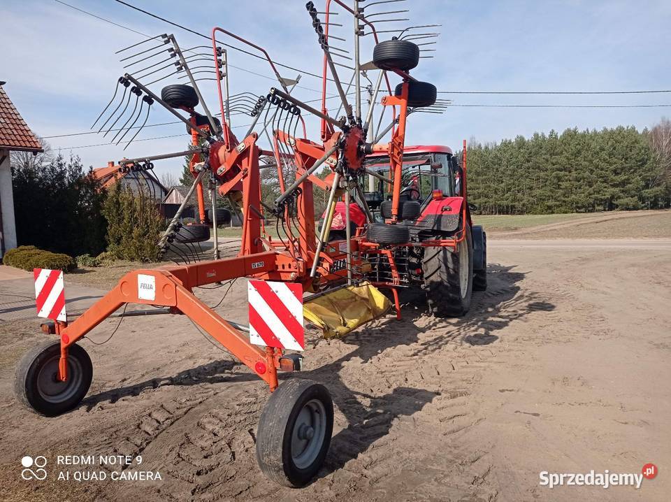 Zgrabiarka karuzelowa Fella ts 670 pomorskie sprzedam