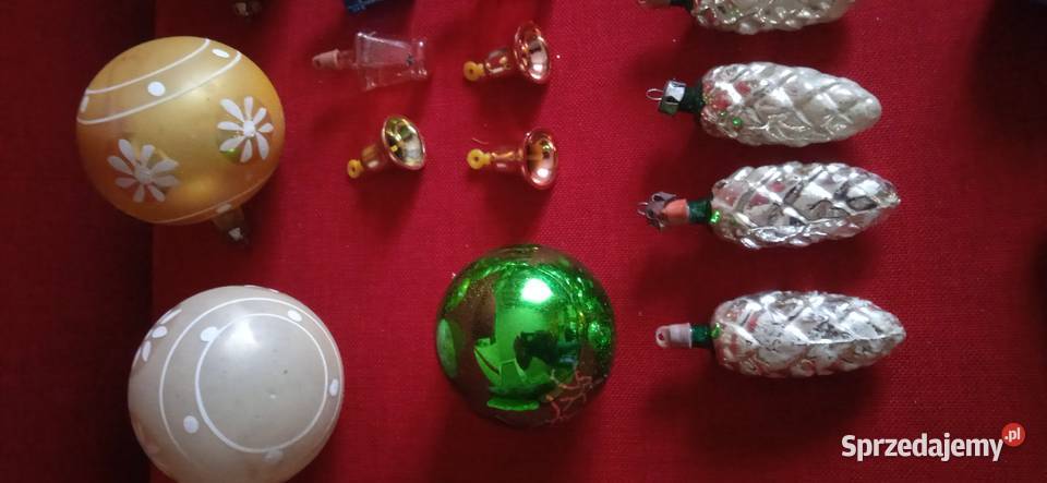 Ozdobny choinkowe z okresu PRLu Świdnica sprzedam